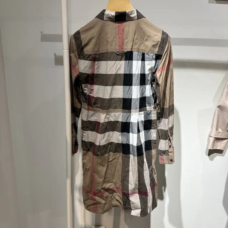 Burberry Burberry Color Block Cotton Dress in Size S Size S / US 4 / IT 40 - 2 Thumbnail