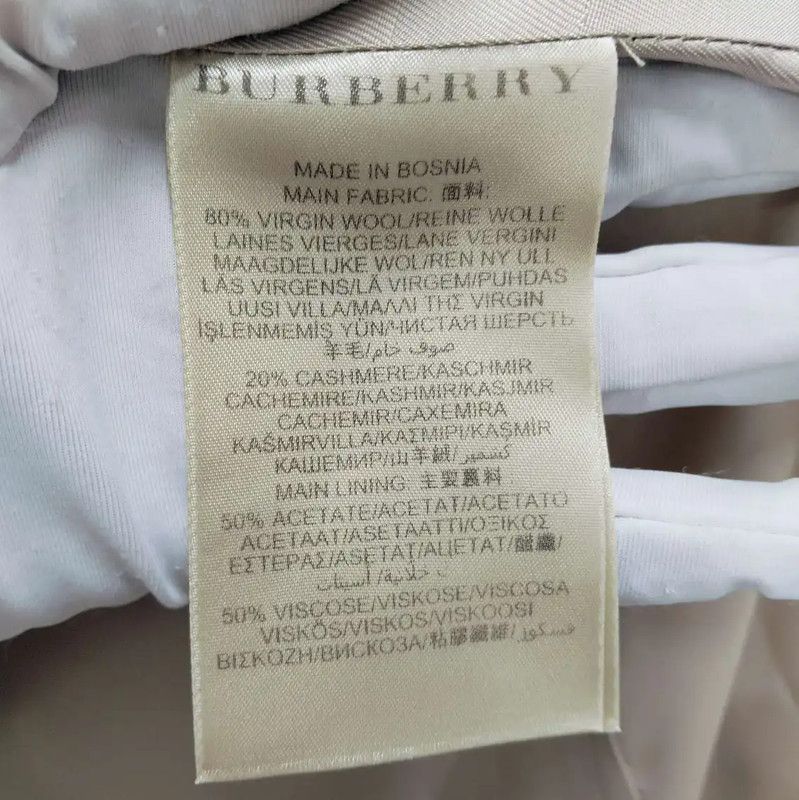 Burberry Burberry Women's Beige Trench Coat Size L Size L / US 10 / IT 46 - 4 Thumbnail