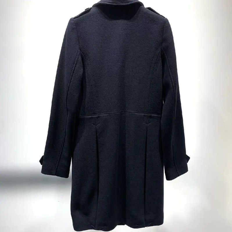 Burberry Burberry Black Wool Women's Coat Size M / US 6-8 / IT 42-44 - 2 Thumbnail
