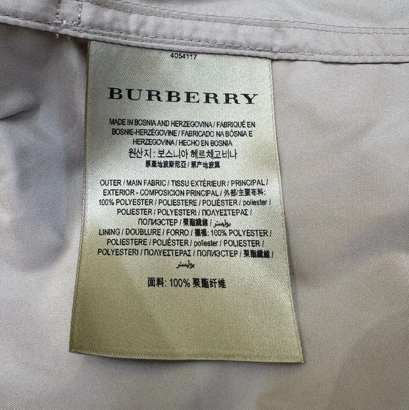 Burberry Burberry Pink Polyester Women's Trench Coat Size M / US 6-8 / IT 42-44 - 6 Thumbnail