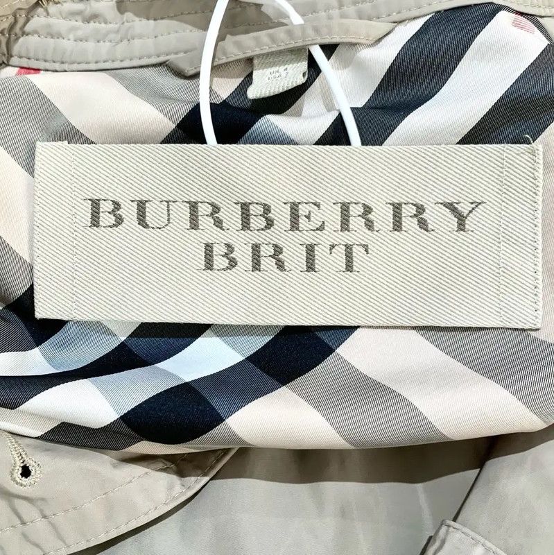 Burberry Burberry Women's Khaki Cotton Trench Coat Size XS / US 0-2 / IT 36-38 - 5 Thumbnail