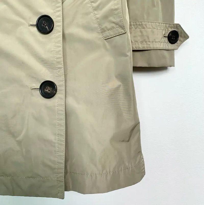 Burberry Burberry Women's Khaki Cotton Trench Coat Size XS / US 0-2 / IT 36-38 - 4 Thumbnail