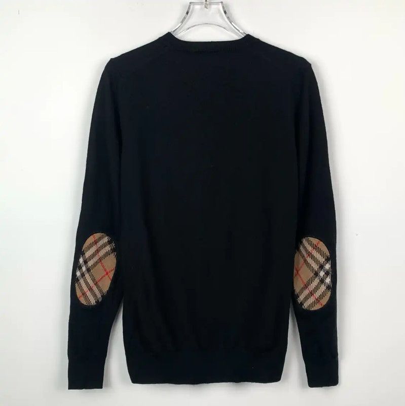 Burberry Burberry Black Wool Women's Sweater Size L / US 10 / IT 46 - 2 Thumbnail