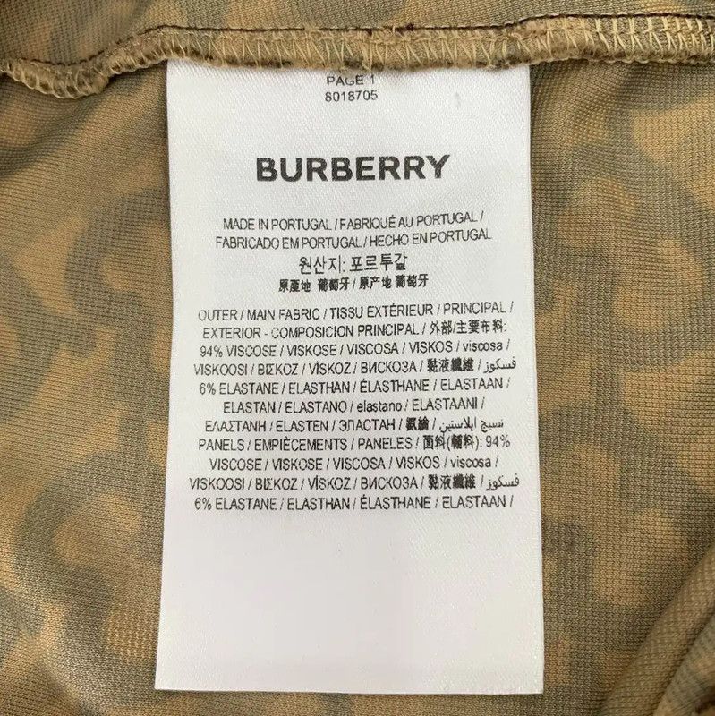 Burberry Burberry Brown Fiber Women's Midi Skirt Size 22" - 7 Thumbnail
