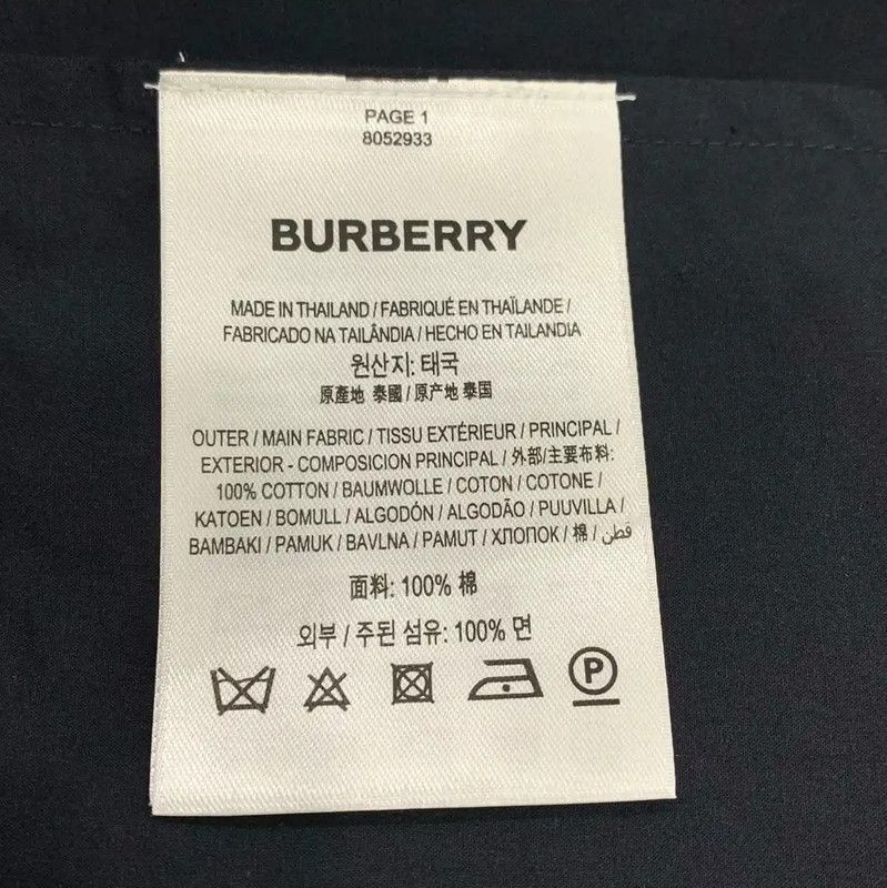 Burberry Burberry Black Cotton Women's Dress XS Size XS / US 0-2 / IT 36-38 - 7 Thumbnail