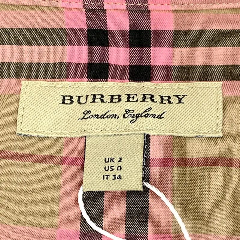 Burberry Burberry Color Block Cotton Dress for Women Size XXS / US 00 / IT 34 - 5 Thumbnail