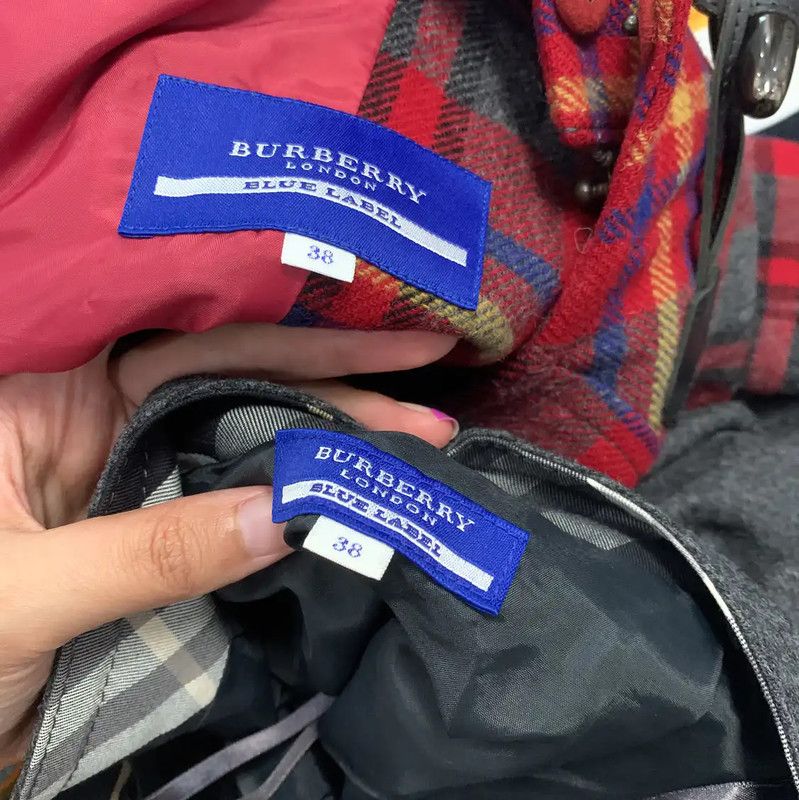 Burberry Burberry Colorblock Wool Jacket for Women Size M / US 6-8 / IT 42-44 - 4 Thumbnail
