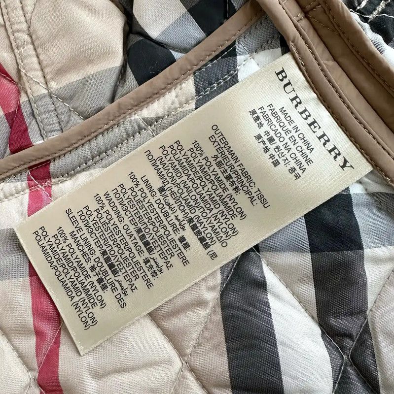 Burberry Burberry XS Khaki Women's Cotton Jacket Size XS / US 0-2 / IT 36-38 - 8 Thumbnail