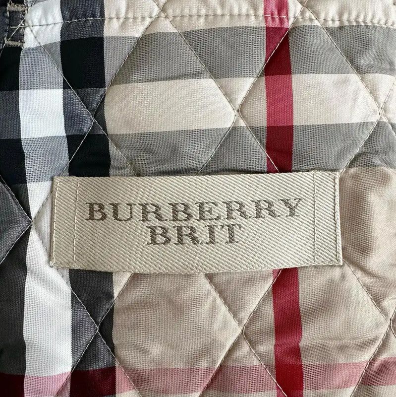 Burberry Burberry XS Khaki Women's Cotton Jacket Size XS / US 0-2 / IT 36-38 - 9 Thumbnail