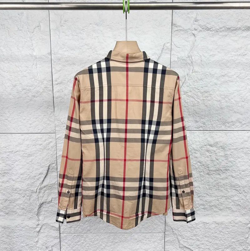 Burberry Burberry Women's XS Khaki Cotton Shirt Size XS / US 0-2 / IT 36-38 - 2 Thumbnail