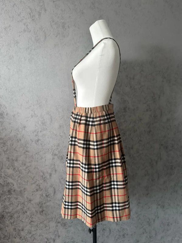 Burberry Burberry Khaki Wool Women's Skirt Size 23" - 2 Thumbnail