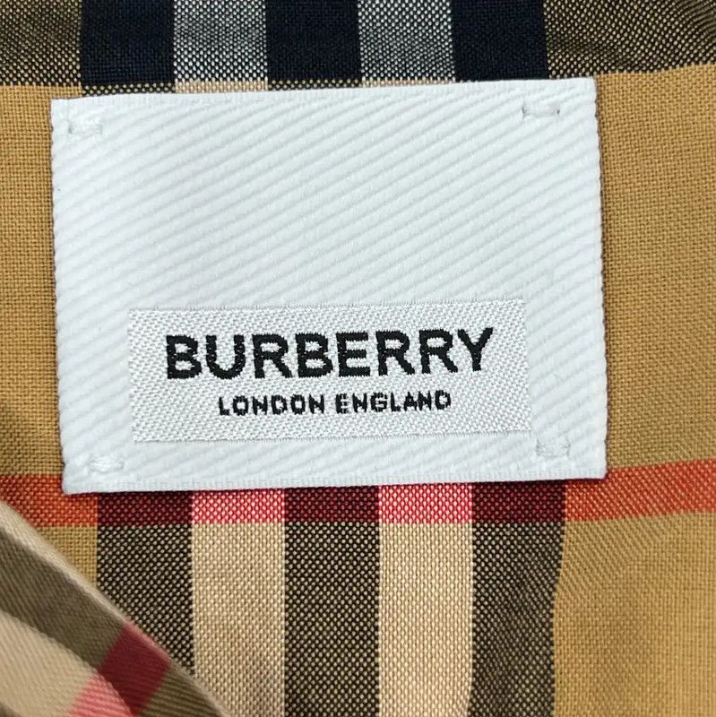 Burberry Burberry Long Sleeve Khaki Check Shirt Size XXS / US 00 / IT 34 - 5 Thumbnail