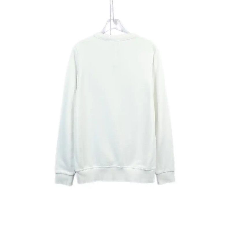 Burberry Burberry Long Sleeve White Cotton Sweatshirt Size XS / US 0-2 / IT 36-38 - 2 Thumbnail