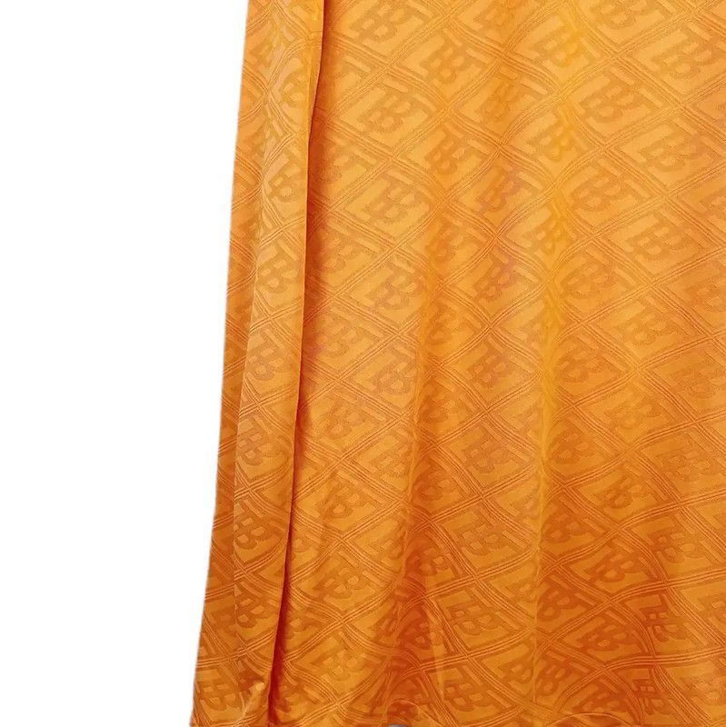 Burberry Burberry Yellow Long Sleeve Cotton Sweatshirt Size L / US 10 / IT 46 - 4 Thumbnail