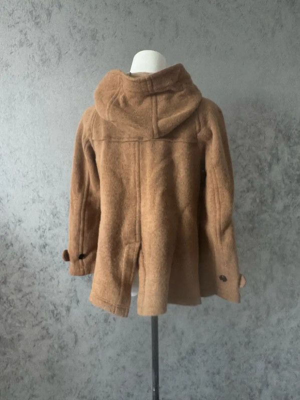 Burberry Burberry Khaki Wool Women's Mid-Length Coat Size M / US 6-8 / IT 42-44 - 5 Thumbnail