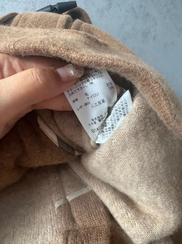 Burberry Burberry Khaki Wool Women's Mid-Length Coat Size M / US 6-8 / IT 42-44 - 8 Thumbnail