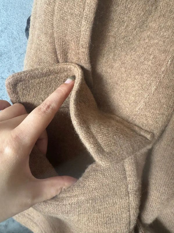 Burberry Burberry Khaki Wool Women's Mid-Length Coat Size M / US 6-8 / IT 42-44 - 6 Thumbnail