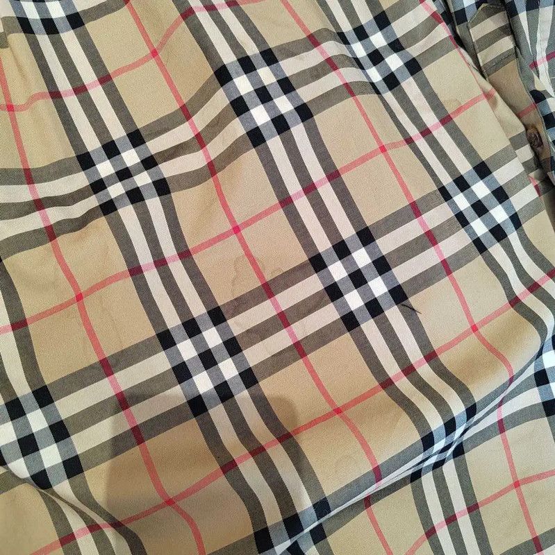 Burberry Burberry Multicolor Cotton Women's Shirt Size L / US 10 / IT 46 - 5 Thumbnail