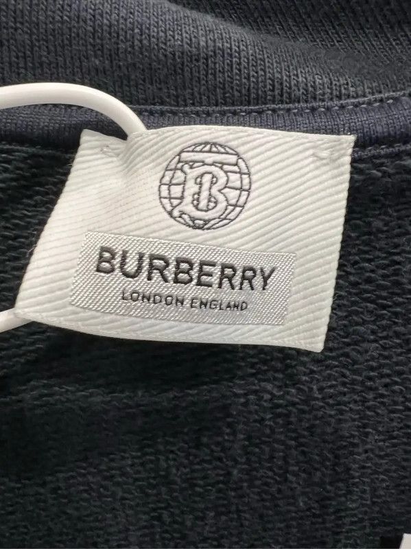 Burberry Burberry Black Cotton Women's Hoodie Size M / US 6-8 / IT 42-44 - 4 Thumbnail