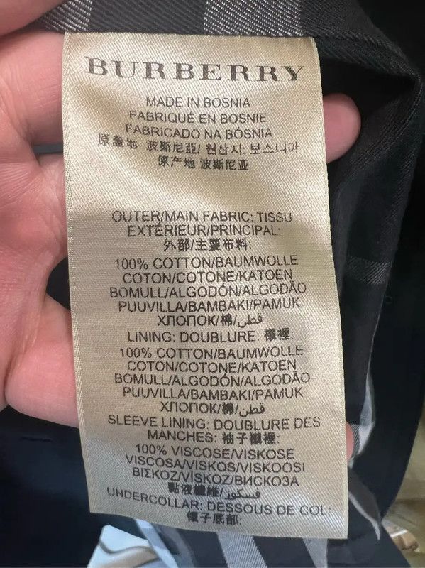 Burberry Burberry Black Women's Wool Coat Size S Size S / US 4 / IT 40 - 7 Thumbnail