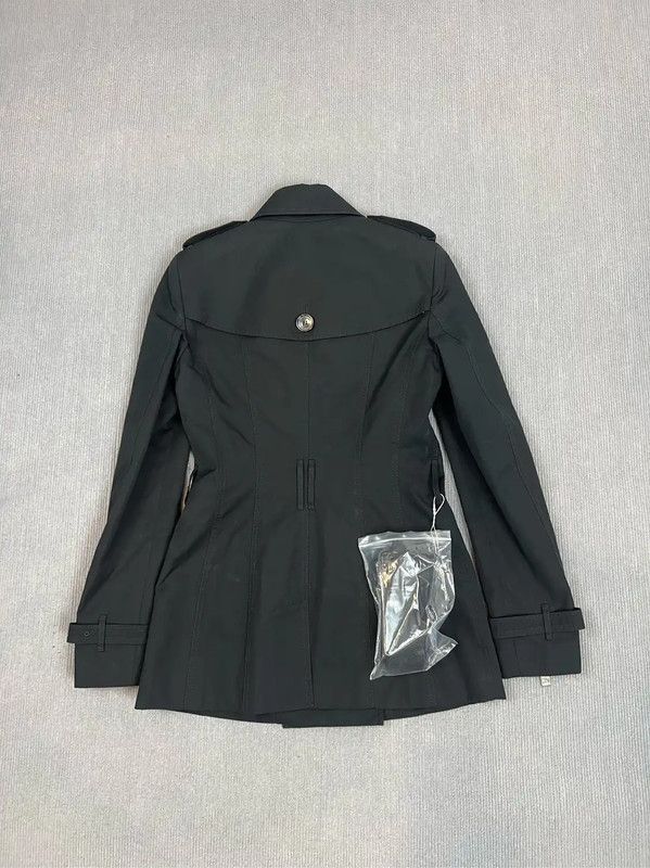 Burberry Burberry Black Women's Wool Coat Size S Size S / US 4 / IT 40 - 2 Thumbnail