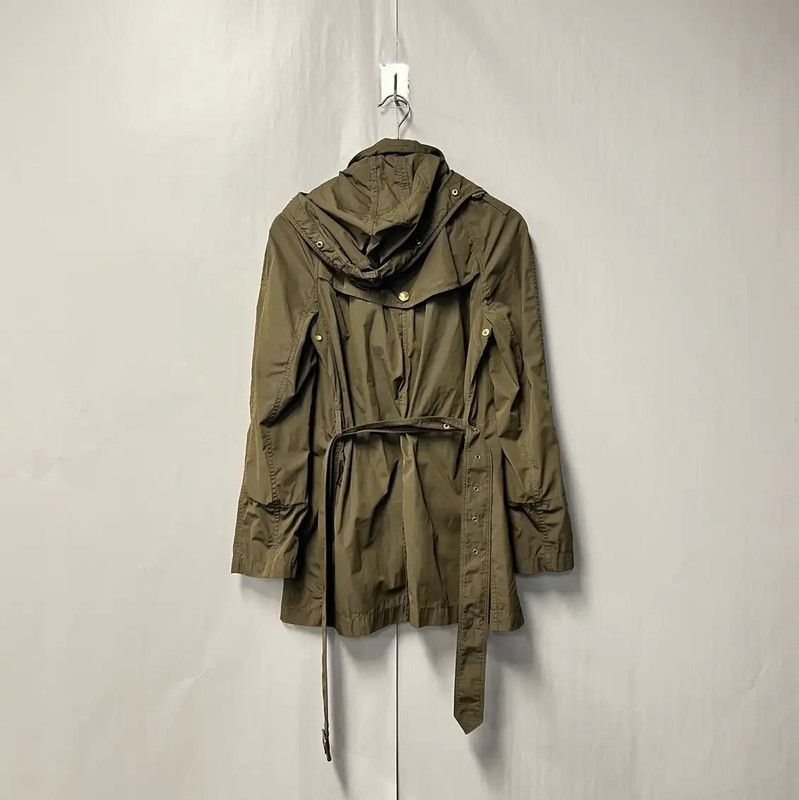 Burberry Burberry Military Green Cotton Women's Trench Coat Size M / US 6-8 / IT 42-44 - 2 Thumbnail