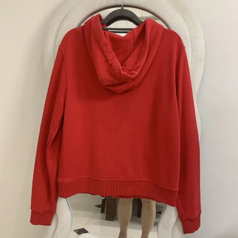 Burberry Burberry Red Cotton Women's Jacket Size S / US 4 / IT 40 - 3 Thumbnail