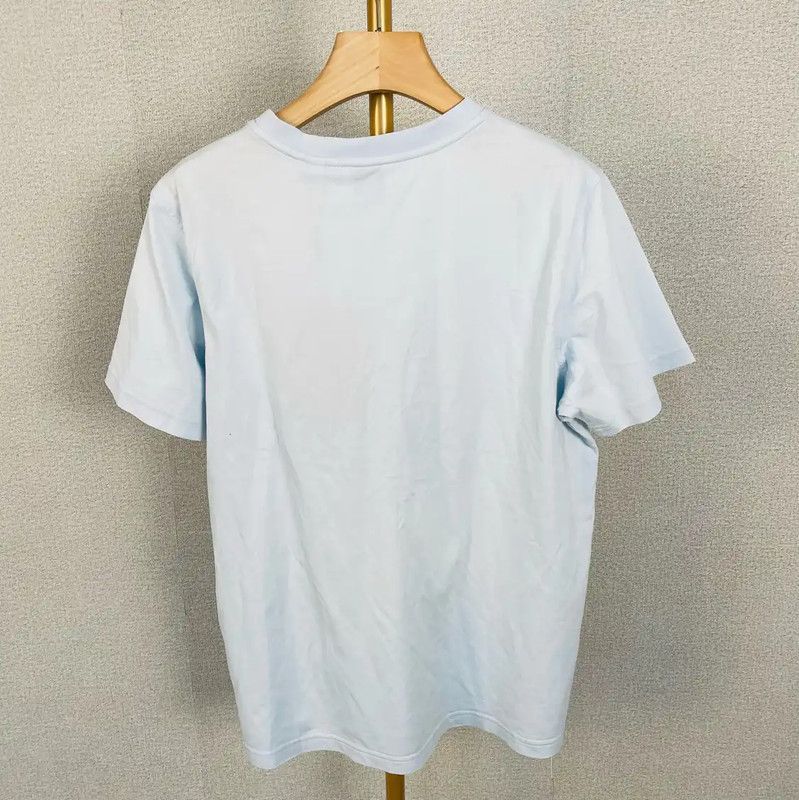 Burberry Burberry Light Blue Cotton Women's T-Shirt Size L / US 10 / IT 46 - 2 Thumbnail