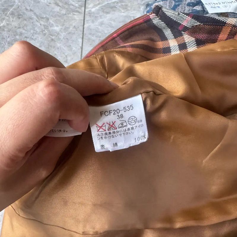 Burberry Burberry Color-Block Midi Length Coat for Women Size M / US 6-8 / IT 42-44 - 9 Thumbnail