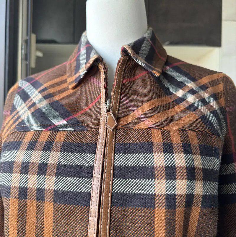 Burberry Burberry Color-Block Midi Length Coat for Women Size M / US 6-8 / IT 42-44 - 7 Thumbnail