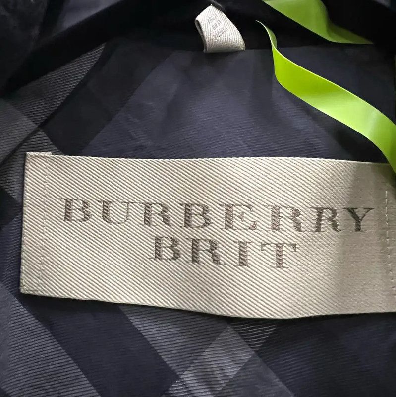 Burberry Burberry Black Cotton Long Coat for Women Size ONE SIZE - 4 Thumbnail