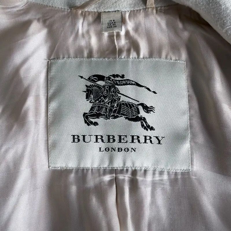 Burberry Burberry Khaki Cotton Women's Trench Coat Size ONE SIZE - 3 Thumbnail