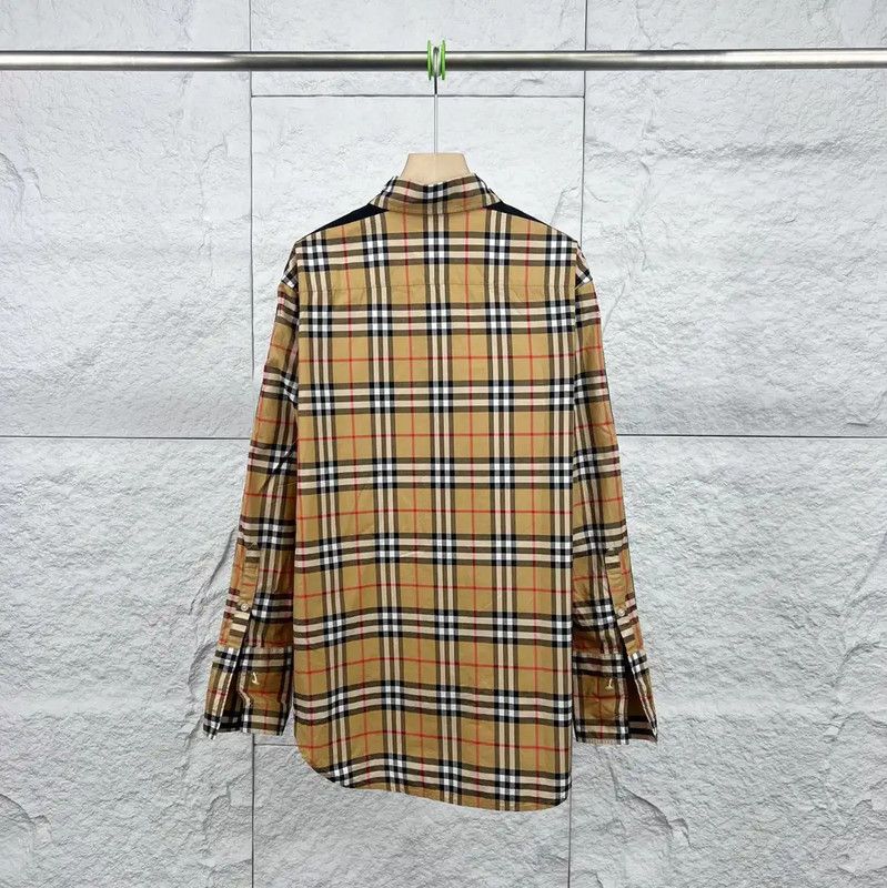 Burberry Burberry Women's Khaki Cotton Shirt Size ONE SIZE - 2 Thumbnail