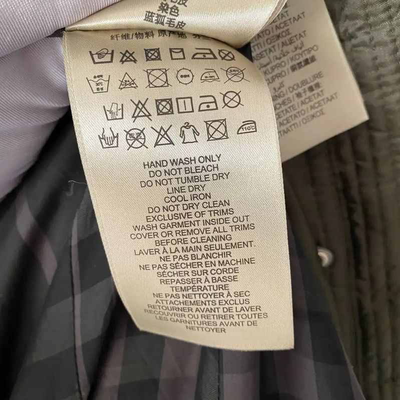 Burberry Burberry Winter Green Padded Coat Size S / US 4 / IT 40 - 10 Thumbnail