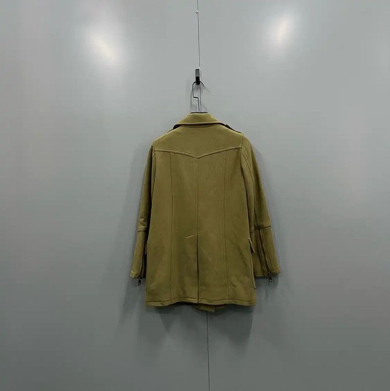 Burberry Burberry Green Cotton Women's Short Coat Size ONE SIZE - 2 Thumbnail