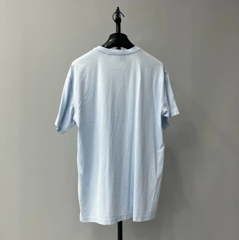 Burberry Burberry Summer XS Blue Cotton Short Sleeve T-Shirt Size XS / US 0-2 / IT 36-38 - 2 Thumbnail