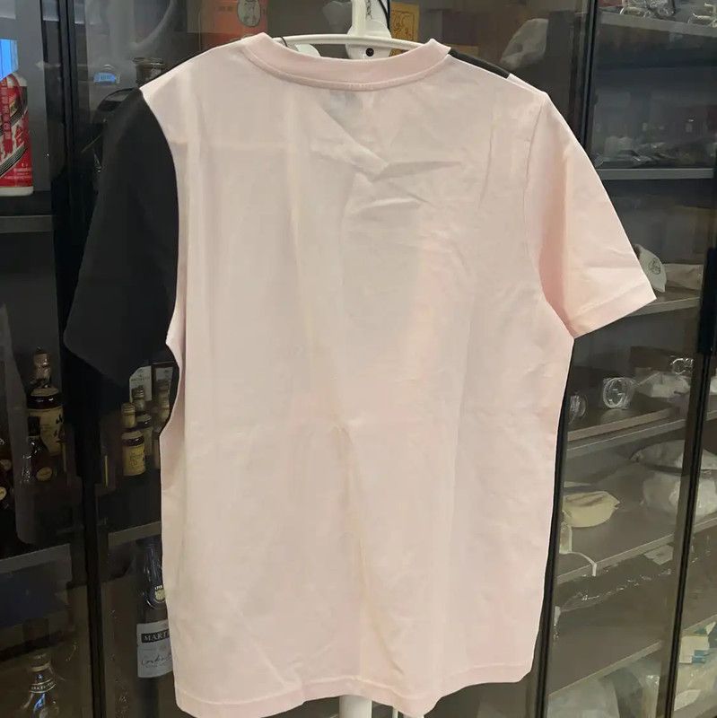 Burberry Burberry Pink Cotton T-Shirt with Deer Graphic Size XXS / US 00 / IT 34 - 2 Thumbnail