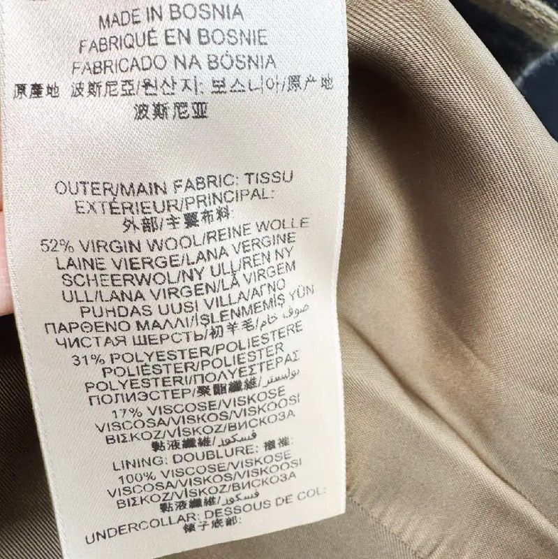 Burberry Burberry Color Block Women's Coat Size S / US 4 / IT 40 - 5 Thumbnail