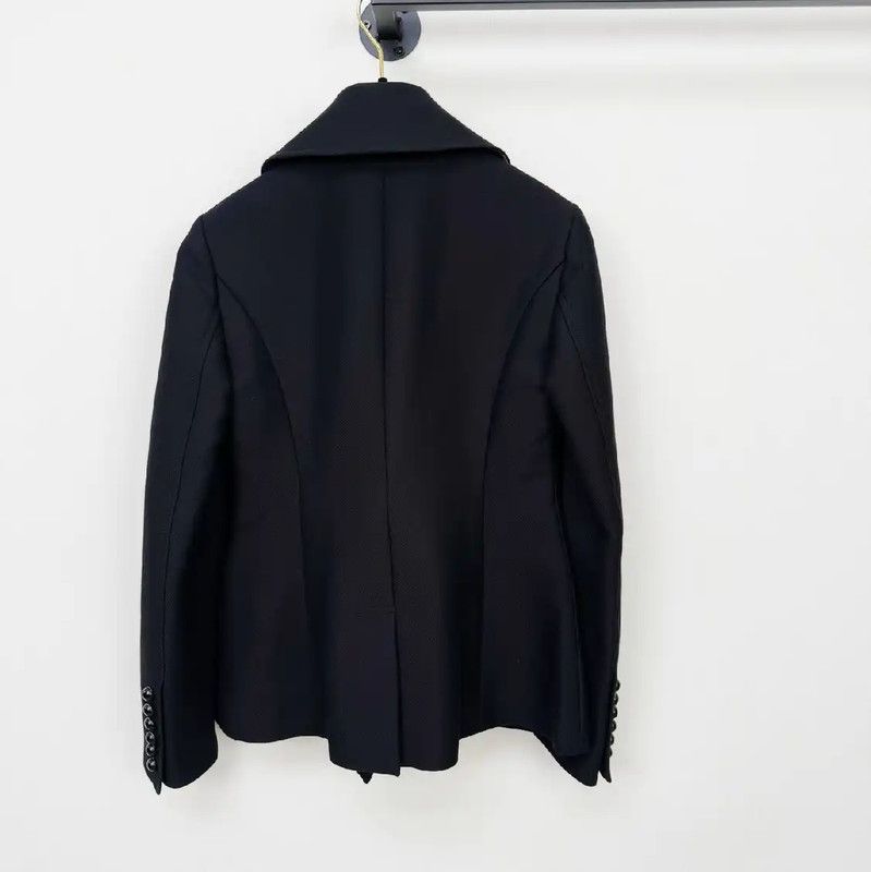 Burberry Burberry Women's Black Double-Breasted Coat Size S / US 4 / IT 40 - 2 Thumbnail