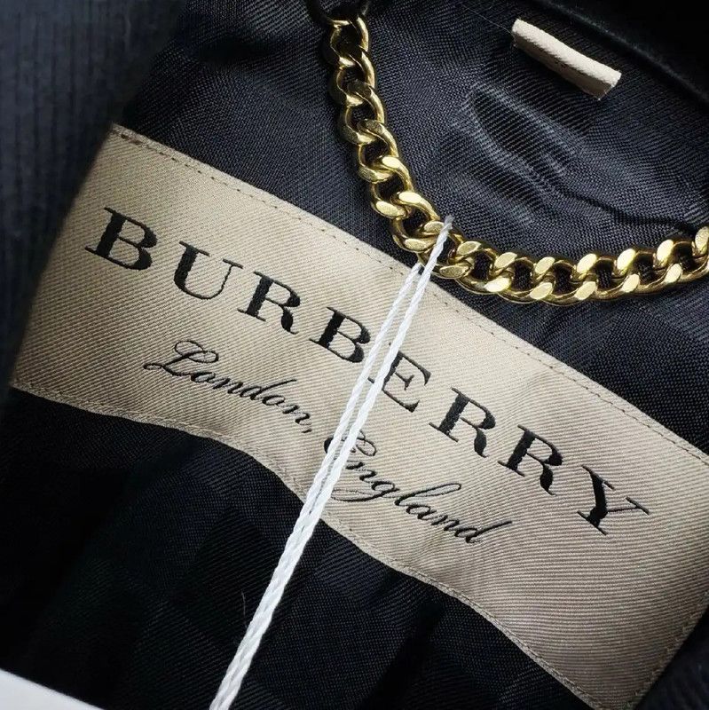 Burberry Burberry Women's Black Double-Breasted Coat Size S / US 4 / IT 40 - 3 Thumbnail