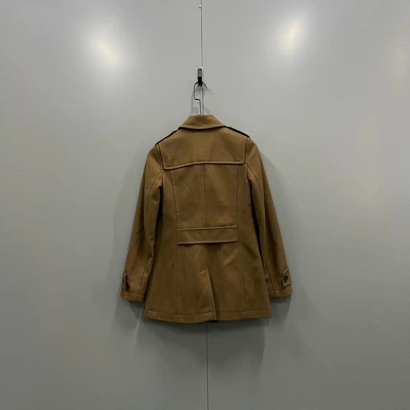 Burberry Burberry Brown Cotton Short Coat for Women Size ONE SIZE - 2 Thumbnail