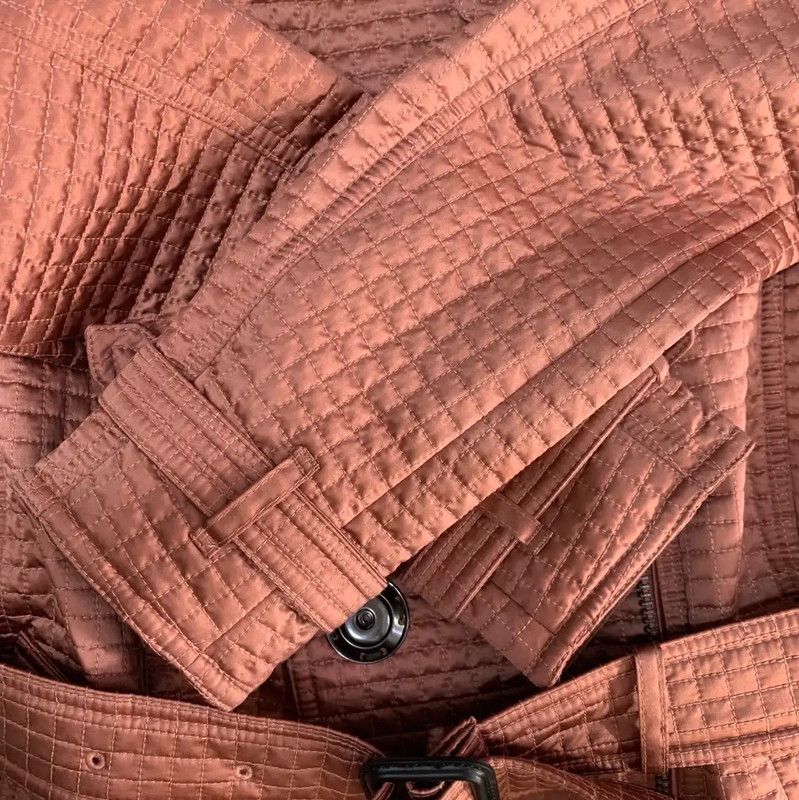 Burberry Burberry Women's Cotton Jacket in Pink Size S / US 4 / IT 40 - 6 Thumbnail