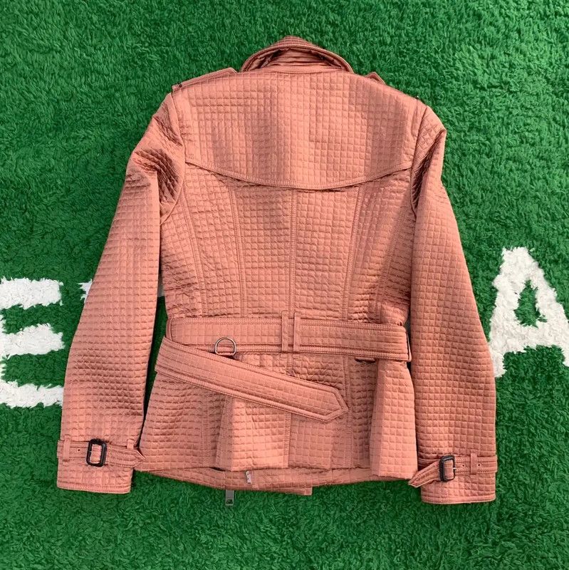Burberry Burberry Women's Cotton Jacket in Pink Size S / US 4 / IT 40 - 2 Thumbnail