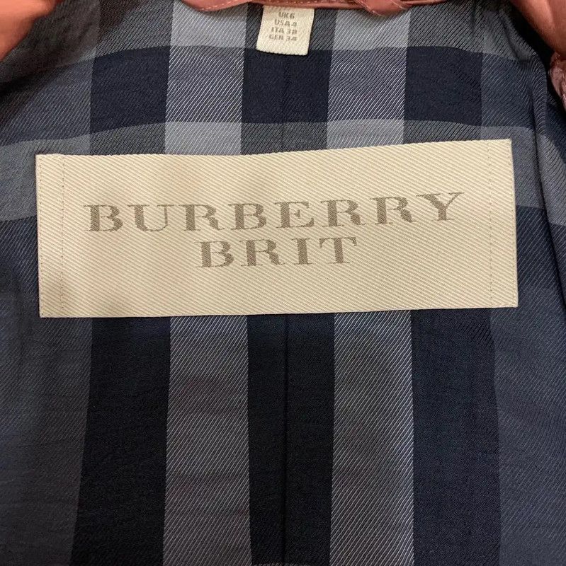 Burberry Burberry Women's Cotton Jacket in Pink Size S / US 4 / IT 40 - 4 Thumbnail