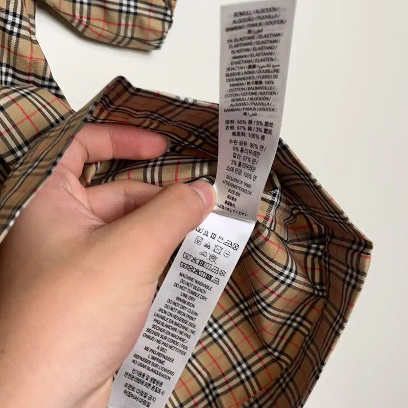 Burberry Burberry Brown Cotton Women's Dress Size XXS / US 00 / IT 34 - 5 Thumbnail