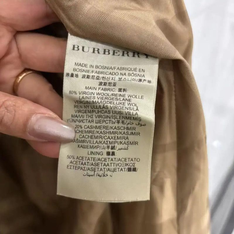 Burberry Burberry Camel Double-Breasted Wool Coat Size XL / US 12-14 / IT 48-50 - 5 Thumbnail