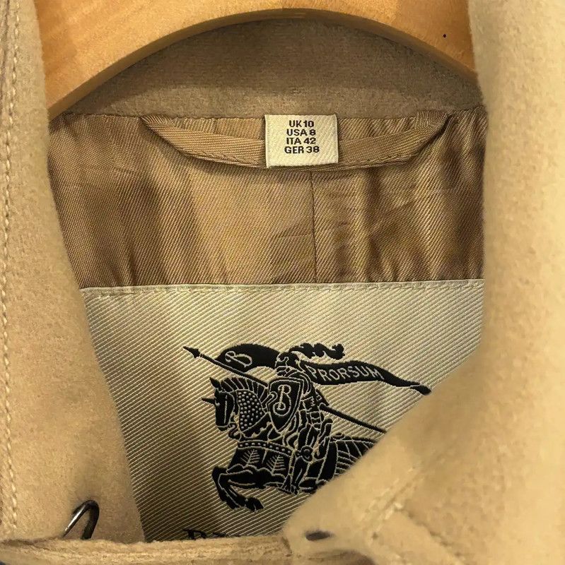 Burberry Burberry Camel Double-Breasted Wool Coat Size XL / US 12-14 / IT 48-50 - 4 Thumbnail