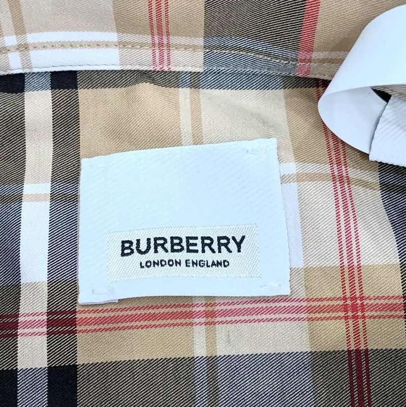 Burberry Burberry Women's Khaki Cotton Shirt Size L / US 10 / IT 46 - 6 Thumbnail