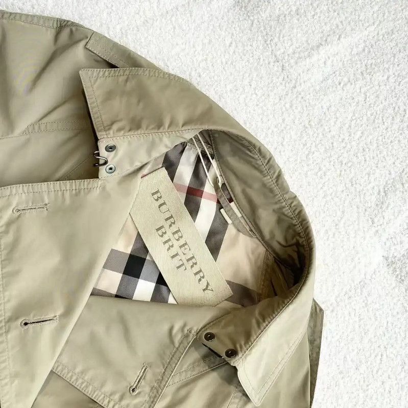 Burberry Burberry Women's Khaki Trench Coat Size ONE SIZE - 3 Thumbnail
