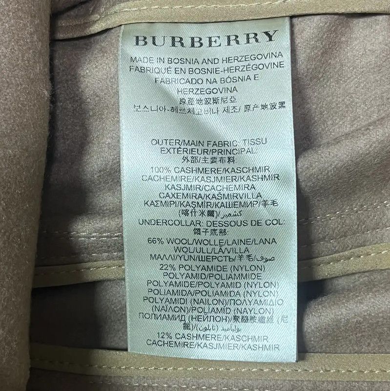 Burberry Burberry Women's Mid-Length Coat in Khaki Size M / US 6-8 / IT 42-44 - 5 Thumbnail